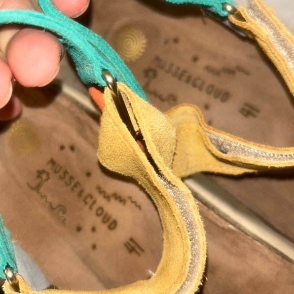 Musse & Cloud Sherbet rainbow sandals 41 10 - Picture 3 of 5